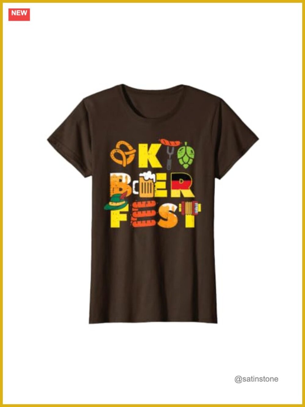 Oktoberfest German Things Bavarian Festival Funny T-Shirt for Men Women